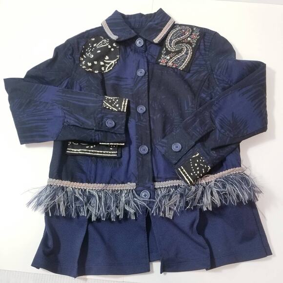 Proenza Schouler Patchwork Tassels Embroidered Jacket - Picture 6 of 12